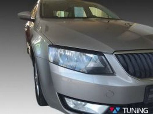 Реснички на фары SKODA Octavia A7 (2013-2017) 1