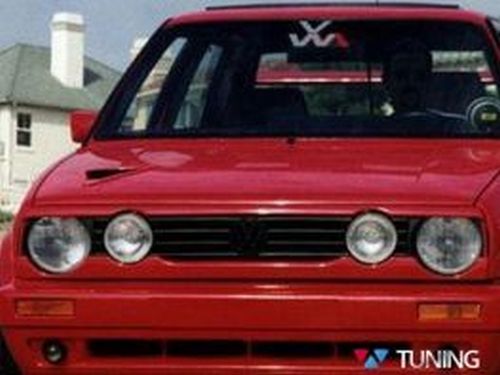 Бедлук верхний VW Golf II 2 - с вырезами 4 фары 1