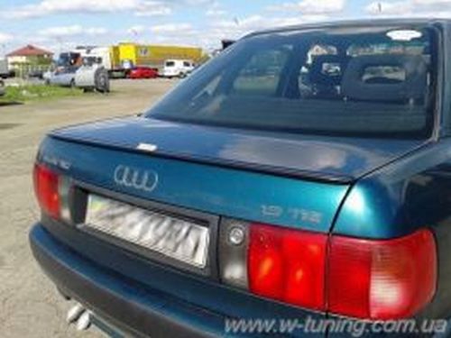 Спойлер багажника лип AUDI 80 B4 Sedan ABS 1