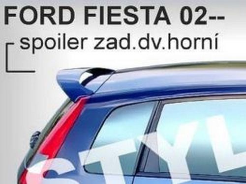 Спойлер задний FORD Fiesta Mk6 (2002+) - Stylla дизайн 1