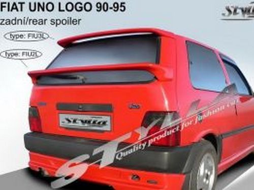 Спойлер нижний багажника FIAT Uno Logo (1990+) 1