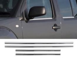 Хром нижні молдинги вікон Nissan Pathfinder III (R51; 05-14)