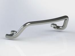 Защита задняя Opel Antara (07-) - труба гнутая