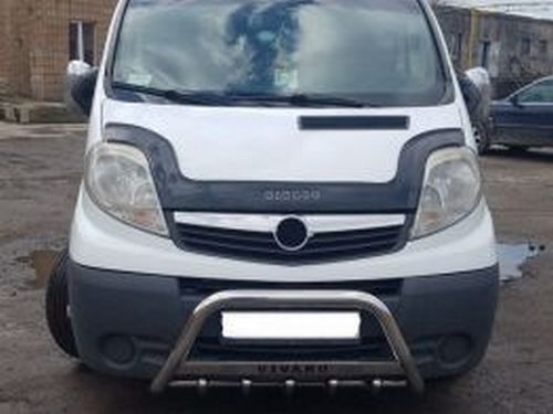 Кенгурятник OPEL Vivaro A (01-14) - с грилем 3