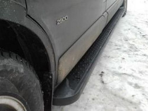 Пороги боковые Opel Vivaro A (01-14) - Almond Black 3