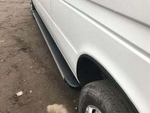 Пороги боковые VW LT 2 (96-06) - Maya Black 4