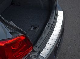 Накладка на задний бампер VW Polo V (2009+) - Omsa 1