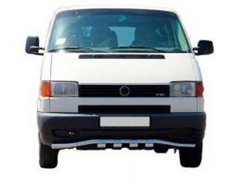 Передняя труба волной одинарная с грилем VW T4 1