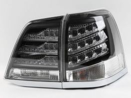 Чёрные фонари задние TOYOTA LC 200 (2007+) - Lexus 1