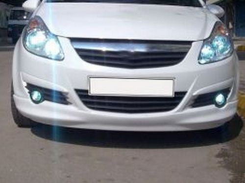 Юбка передняя OPEL Corsa D (06-11) 5D - Meliset