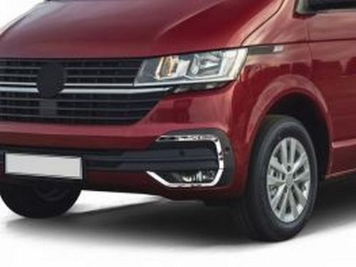 Хром накладки на противотуманки VW T6.1 (2020+)