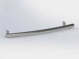 Защита передняя Opel Combo C (2001+) - труба одинарная