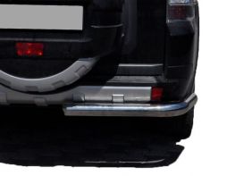 Защита задняя Mitsubishi Pajero Wagon IV - углы одинарные 1