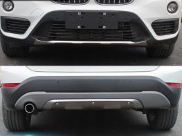 Накладки передняя и задняя под бампер BMW X1 F48 (15-18)
