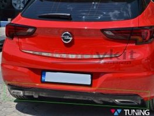 Диффузор заднего бампера OPEL Astra K (2015-) Hatchback