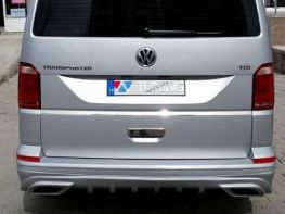 Задняя накладка VW T6 (2015-) - SPORT стиль