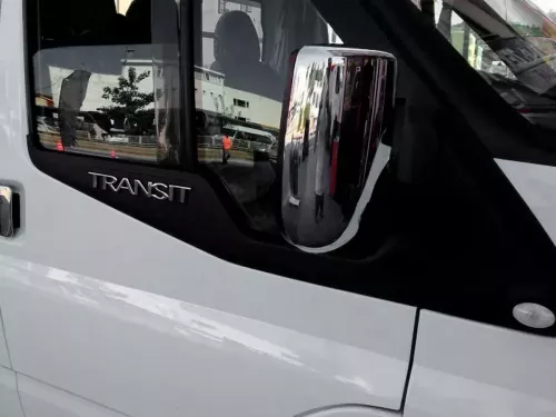 Хром накладки на зеркала Ford Transit III (00-13) - ABS 4