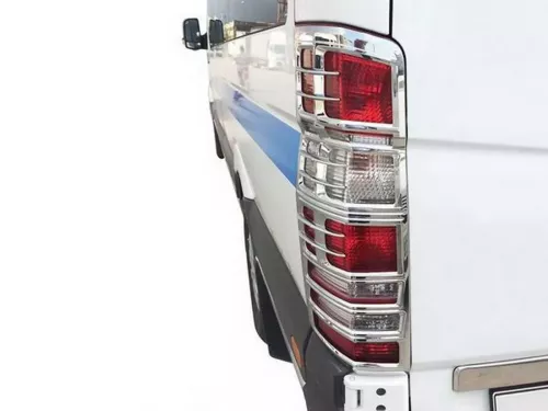 Хром накладки на задние фонари Mercedes Sprinter W906 (06-18) - ABS 2