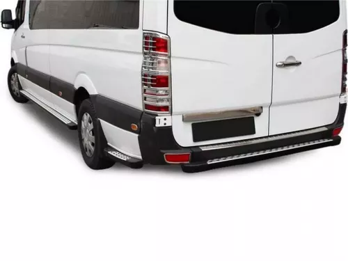 Хром накладки на задние фонари Mercedes Sprinter W906 (06-18) - ABS 4