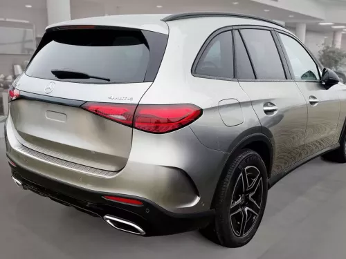 Накладка на задній бампер Mercedes GLC II X254 (22-) - Avisa (срібна) 7
