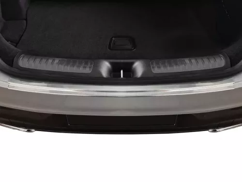 Накладка на задний бампер Mercedes GLC Coupe II C254 (23-) - Avisa (серебряная) 5