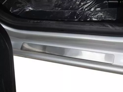 Накладки на пороги Citroen Berlingo II (08-18) - Carmos (4 шт) 4