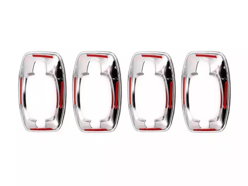 Хром вокруг ручек Peugeot Boxer II (06-/14-) 3
