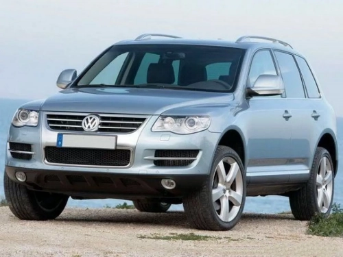Хром накладки на решітку VW Touareg I (7L; 02-10) 4