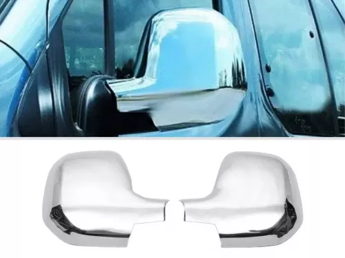 Хром накладки на дзеркала Citroen Berlingo II (08-12) - нержавійка 1
