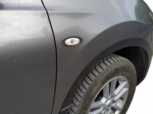 Хром обводка боковых поворотов Nissan Qashqai I (J10; 10-13) рестайлинг 3