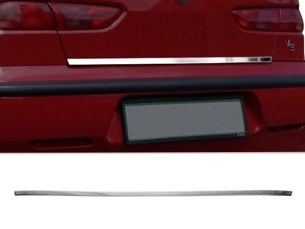 Хром на кромку багажника Alfa Romeo 156 (97-03) Sedan