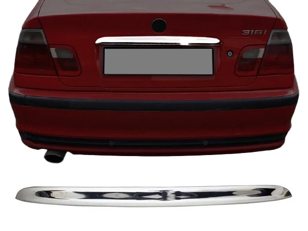 Хром накладка над номером BMW 3 E46 (98-07) Седан