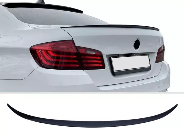 Спойлер багажника BMW 5 F10 (10-17) - стиль M5 (чорний)