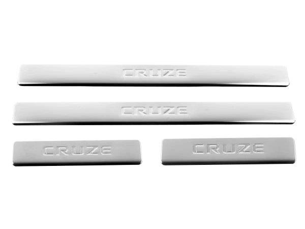 Накладки на пороги Chevrolet Cruze J300 (09-) - Omsa
