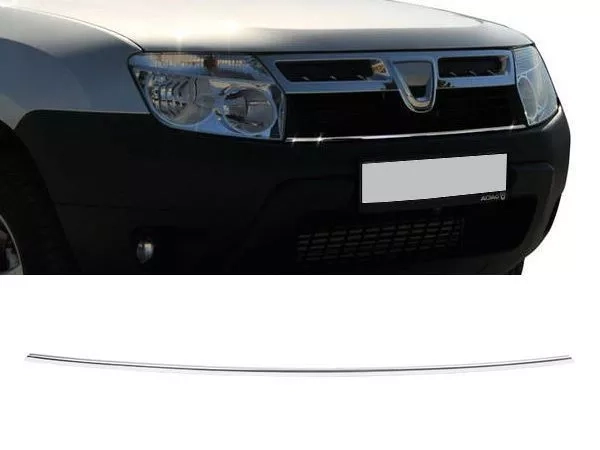 Хром накладка на решітку Dacia Duster I (HS; 10-12)