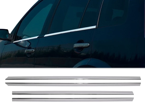 Хром нижні молдинги вікон Ford Fusion (02-12) MPV