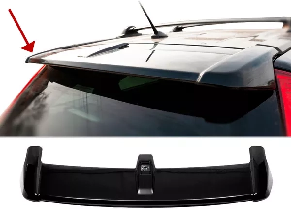 Спойлер Honda CR-V III (07-12) - ABS (чорний)