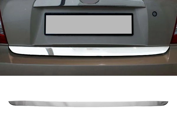 Хром кромки багажника Hyundai Accent III (MC; 06-10) Sedan
