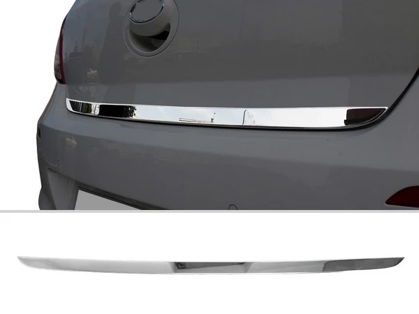 Хром на нижню кромку багажника Hyundai i20 (PB; 12-14) рестайлінг
