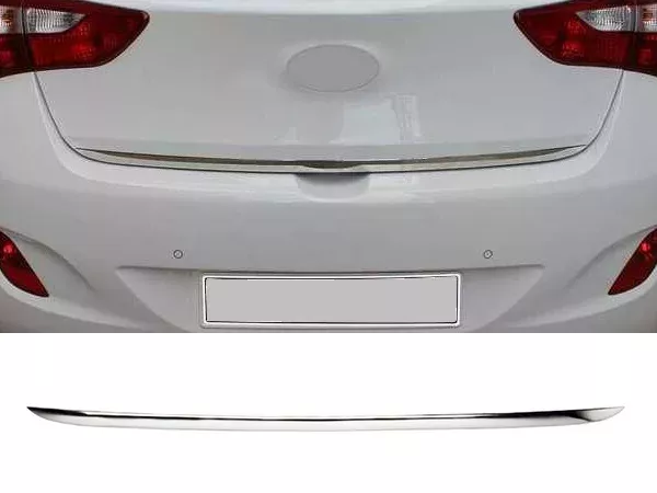 Хром на кромку багажника Hyundai i30 II (GD; 12-17) 5D Hatchback