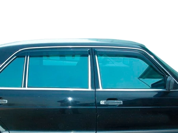 Дефлектори вікон Mercedes S W140 (91-98) Long - Hic (накладні)