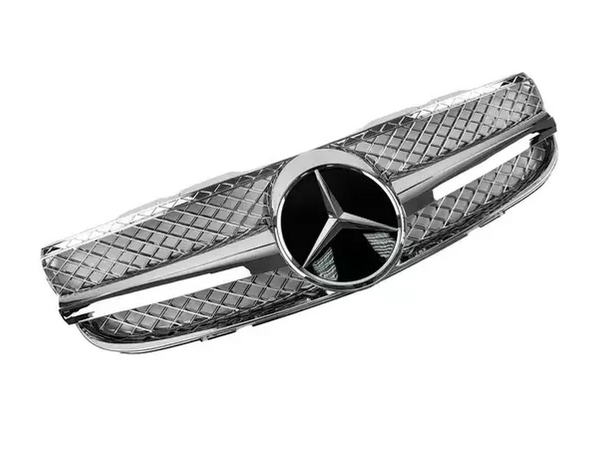 Решётка радиатора хром MERCEDES SL R230 (06-08)