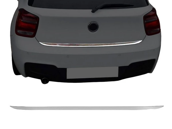 Хром накладка на кромку багажника BMW 1 F20 (11-19)