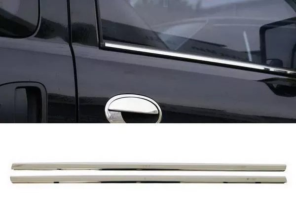 Хром нижні молдинги вікон Opel Combo C (01-11)