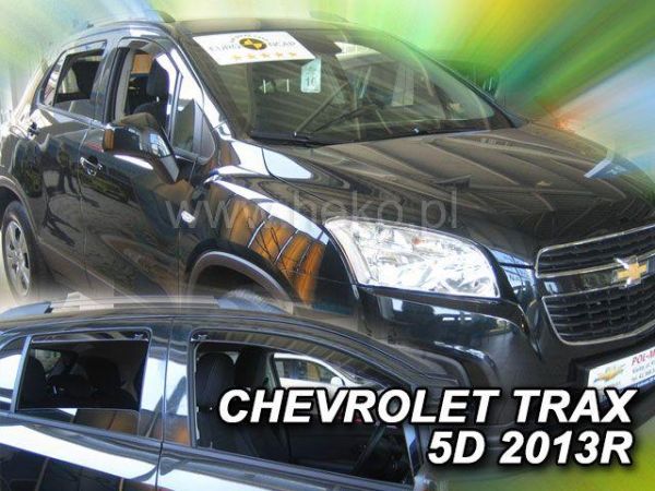 Дефлекторы окон Chevrolet Trax (12-) - Heko (вставные)
