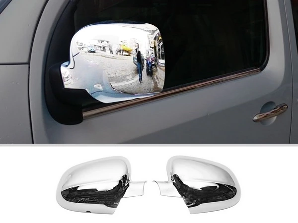 Хром накладки на дзеркала Mercedes Citan W415 (12-21) - повні