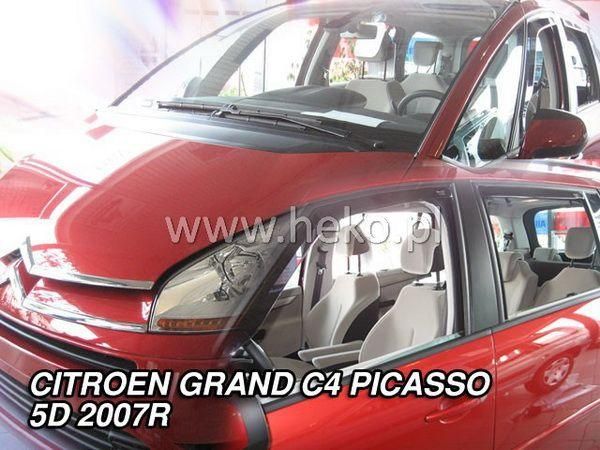 Ветровики Citroen C4 Grand Picasso I (07-13) 5D - Heko