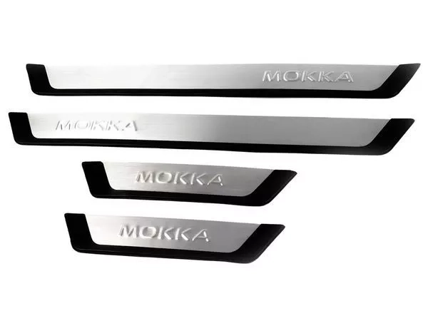 Накладки на пороги Opel Mokka A (12-19) - Flexill Mokka