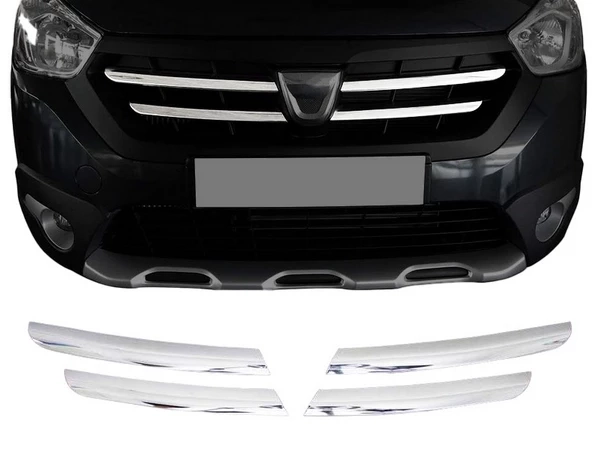 Хром накладки на решітку Dacia Lodgy (15+) / Stepway (12-17)