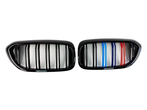 Решітка BMW 5 G30 / G31 (17-20) - кольорові подвійні ребра